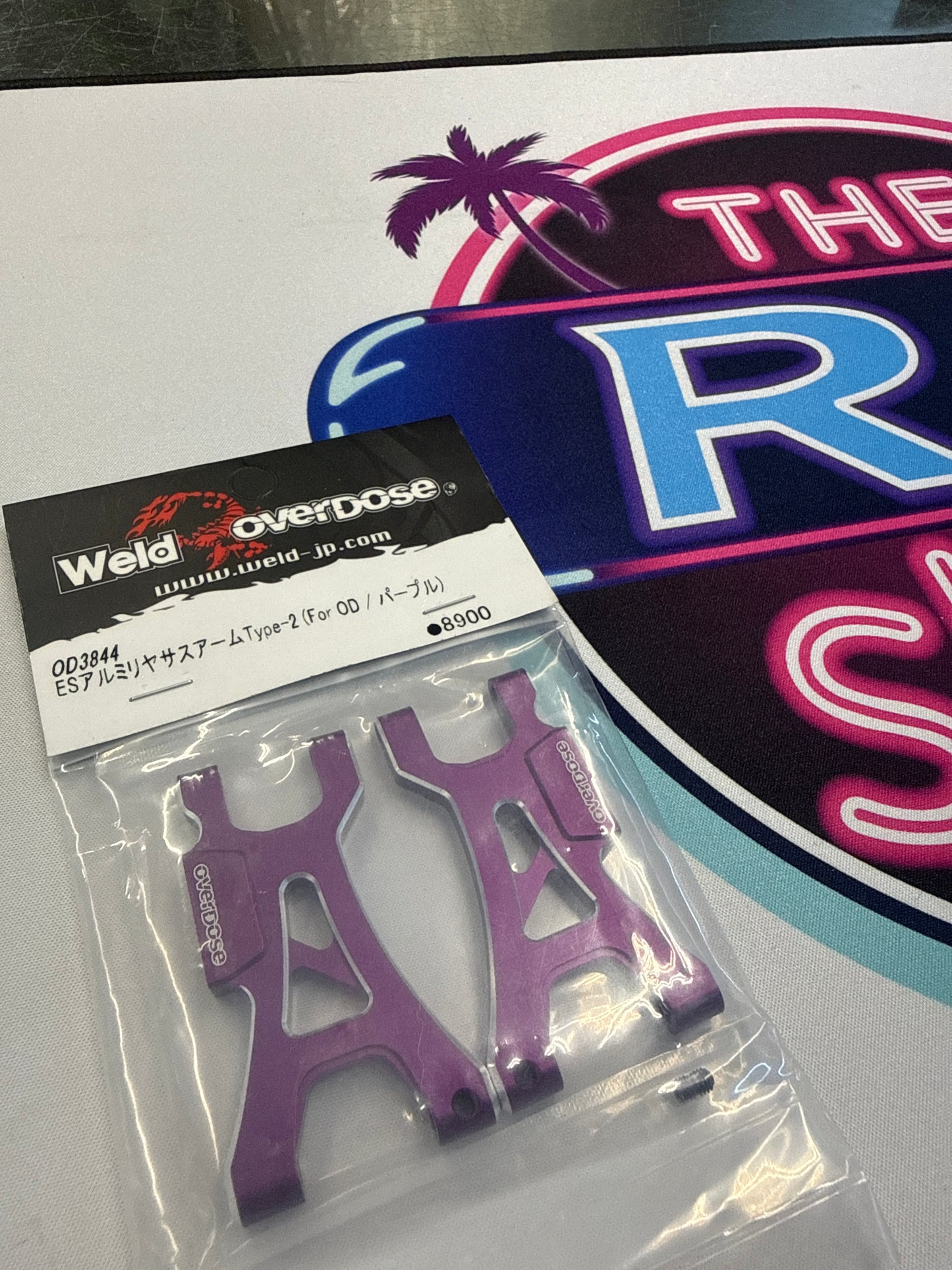 Weld OVERDOSE ES Aluminum Rear Suspension Arm Type-2 Purple – OD3844