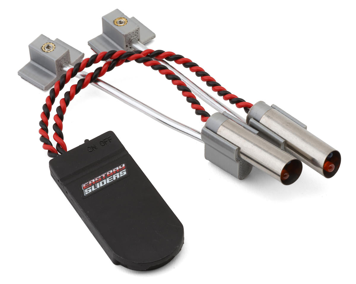 Eastbay Sliders LED Backfire Exhaust Kits – 1/10 Scale RC Drift Cars