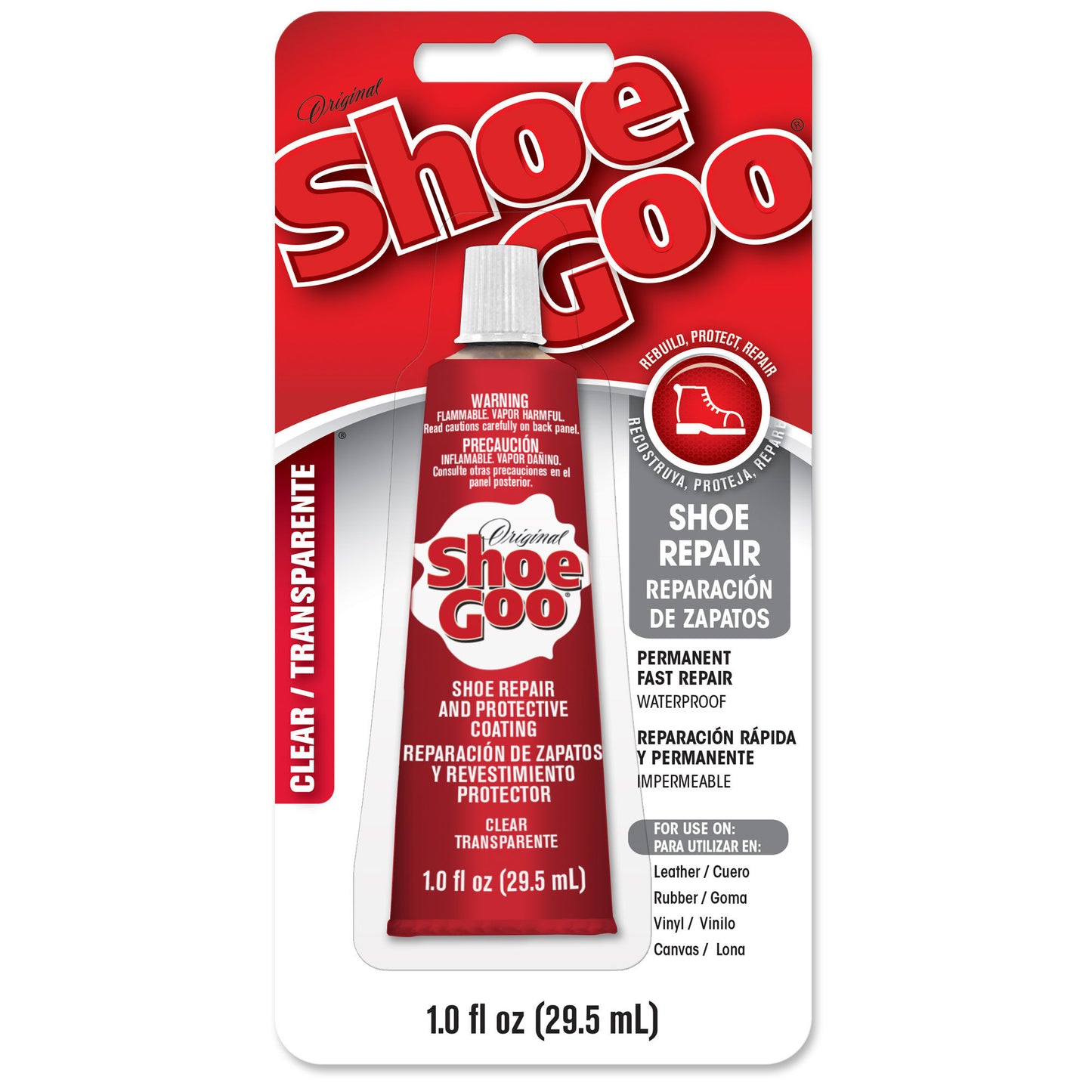ETC8001   Shoe Goo Clear, 1 oz  | The RC Shop at Dr Dans