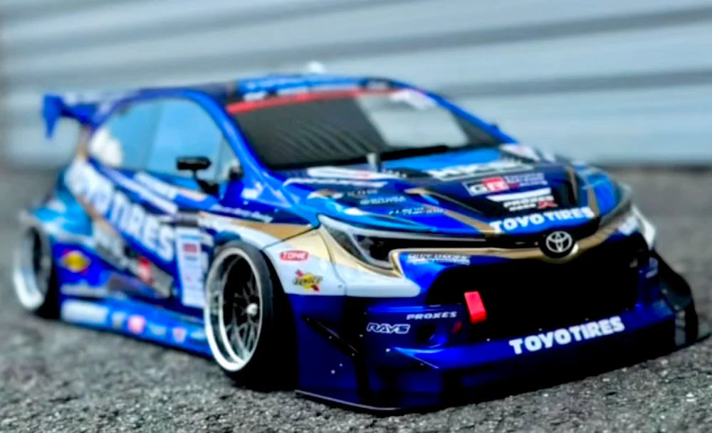 TOYOTA GR COROLLA PANDEM 1/10 BODY SET [ADDICTION RC] AD-RB11