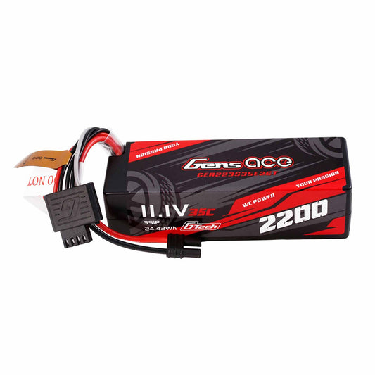 GEA223S35E2GT 11.1V 2200mAh 3S 35C Hardcase G-Tech LiPo Battery: IC2  | The RC Shop at Dr Dans