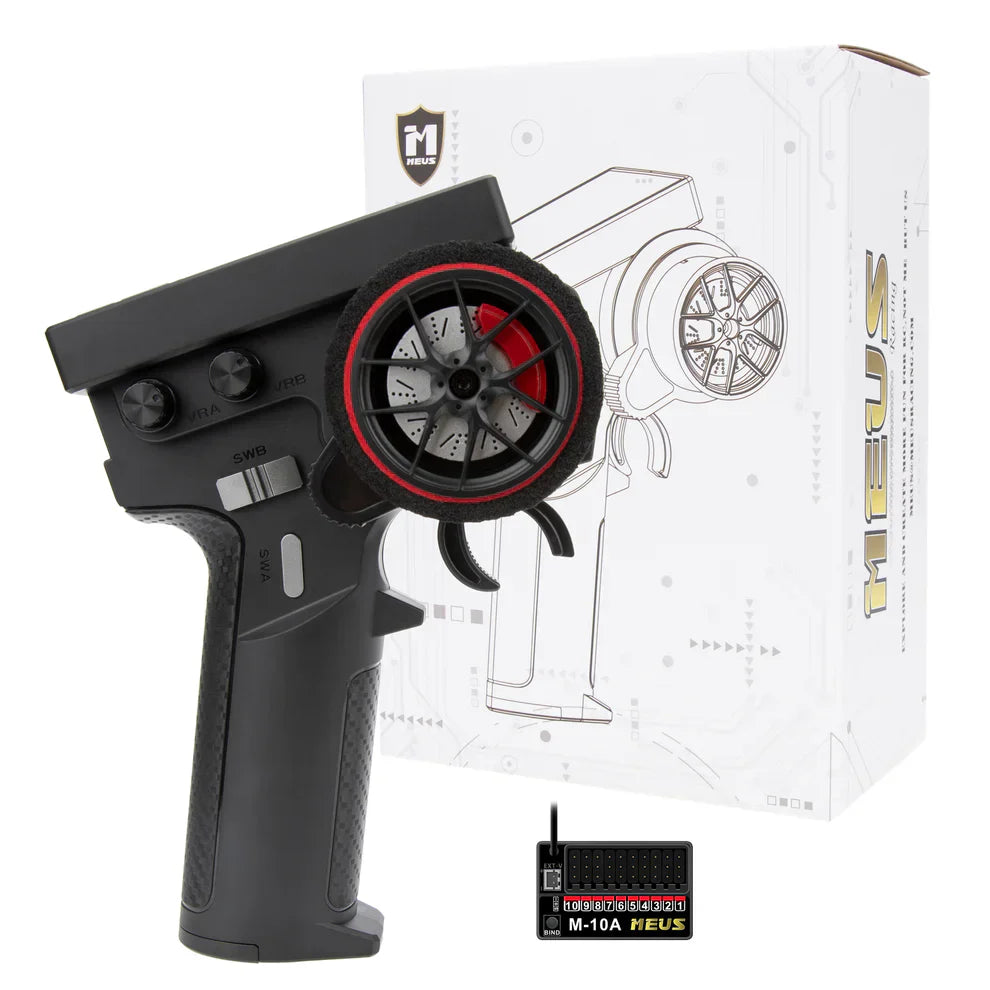 HD-01-601 1-6012  MEUS Racing ME-10B RC Transmitter 8CH 2.4GHz & Receiver with Coach Mode for 1/8 1/10 1/18 1/24 TRX4 TRX4M SCX10 SCX24     | The RC Shop at Dr Dans