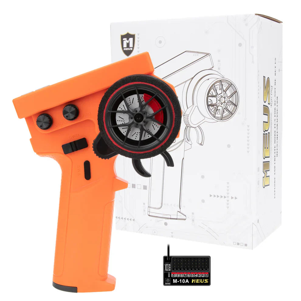 HD-01-601 1-6012  MEUS Racing ME-10B RC Transmitter 8CH 2.4GHz & Receiver with Coach Mode for 1/8 1/10 1/18 1/24 TRX4 TRX4M SCX10 SCX24     | The RC Shop at Dr Dans