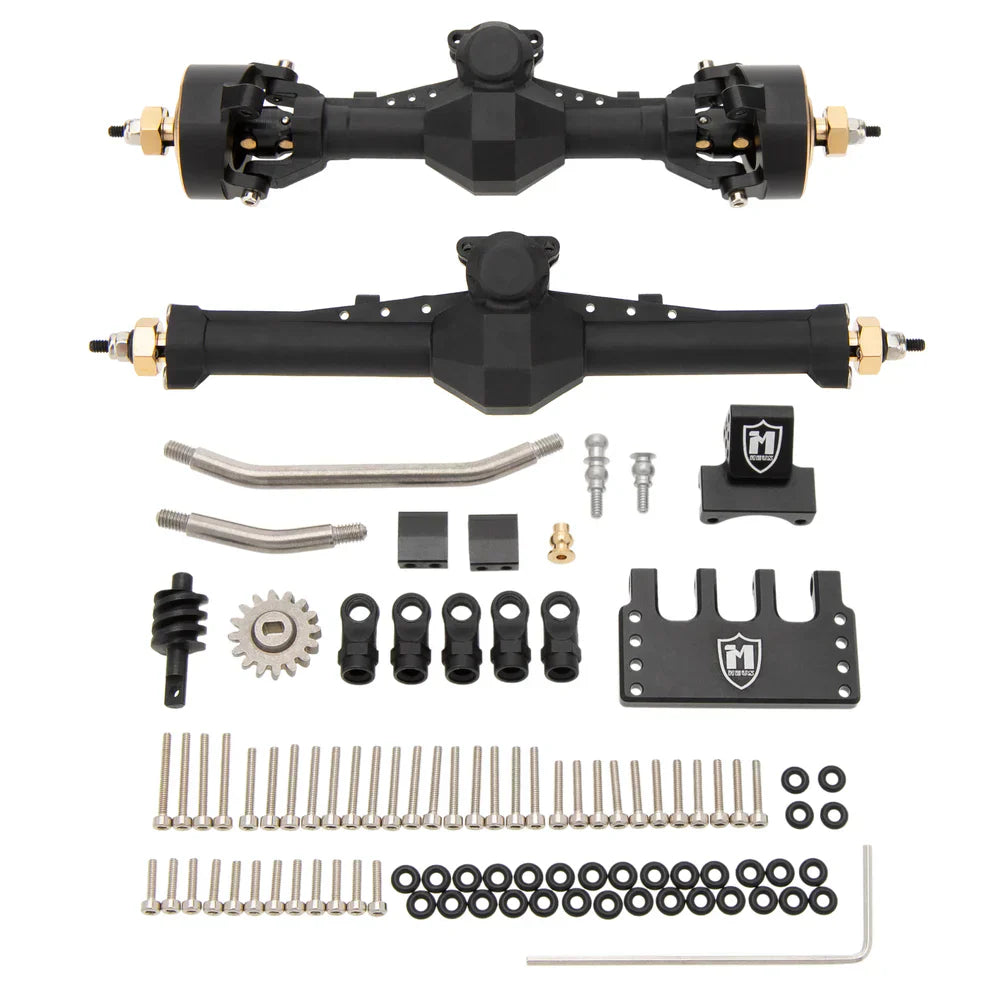 HD-SCX24-01-KY1569     MEUS Racing Plastic Nylon Isokinetic 3-Section CVD Front Rear Axles Maximum Steering Angle 52° +5MM for SCX24 Deadbolt C10 JLU Gladiator Bronco       | The RC Shop at Dr Dans