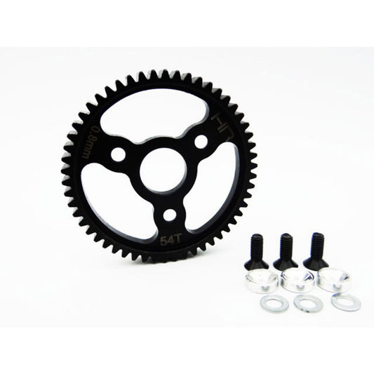 HRASJT254    Silver 54 Tooth 32 Pitch, 0.8M Steel Spur Gear  | The RC Shop at Dr Dans