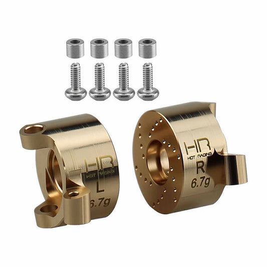 HRASXTY21H  Brass 7.6g Front Steering Knuckles, 1/30 Axial SCX30  | The RC Shop at Dr Dans