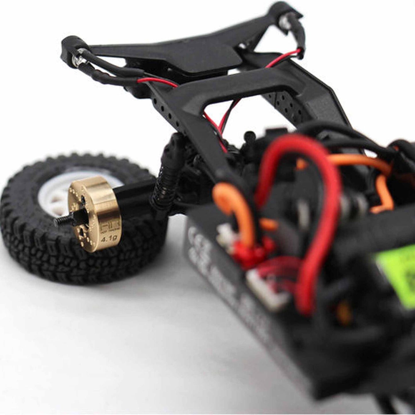 HRASXTY22H  Brass 4.1g Rear Hubs, 1/30 Axial SCX30   | The RC Shop at Dr Dans