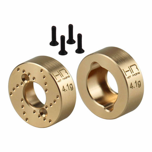 HRASXTY22H  Brass 4.1g Rear Hubs, 1/30 Axial SCX30   | The RC Shop at Dr Dans