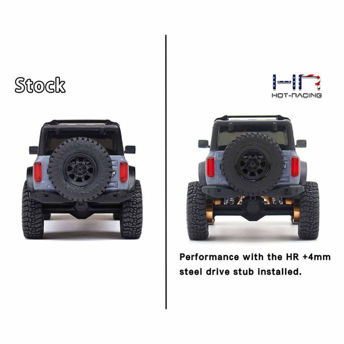 HRASXTY39AW04   Steel +4mm Drive Stub Axles, 1/30 Axial SCX30   | The RC Shop at Dr Dans