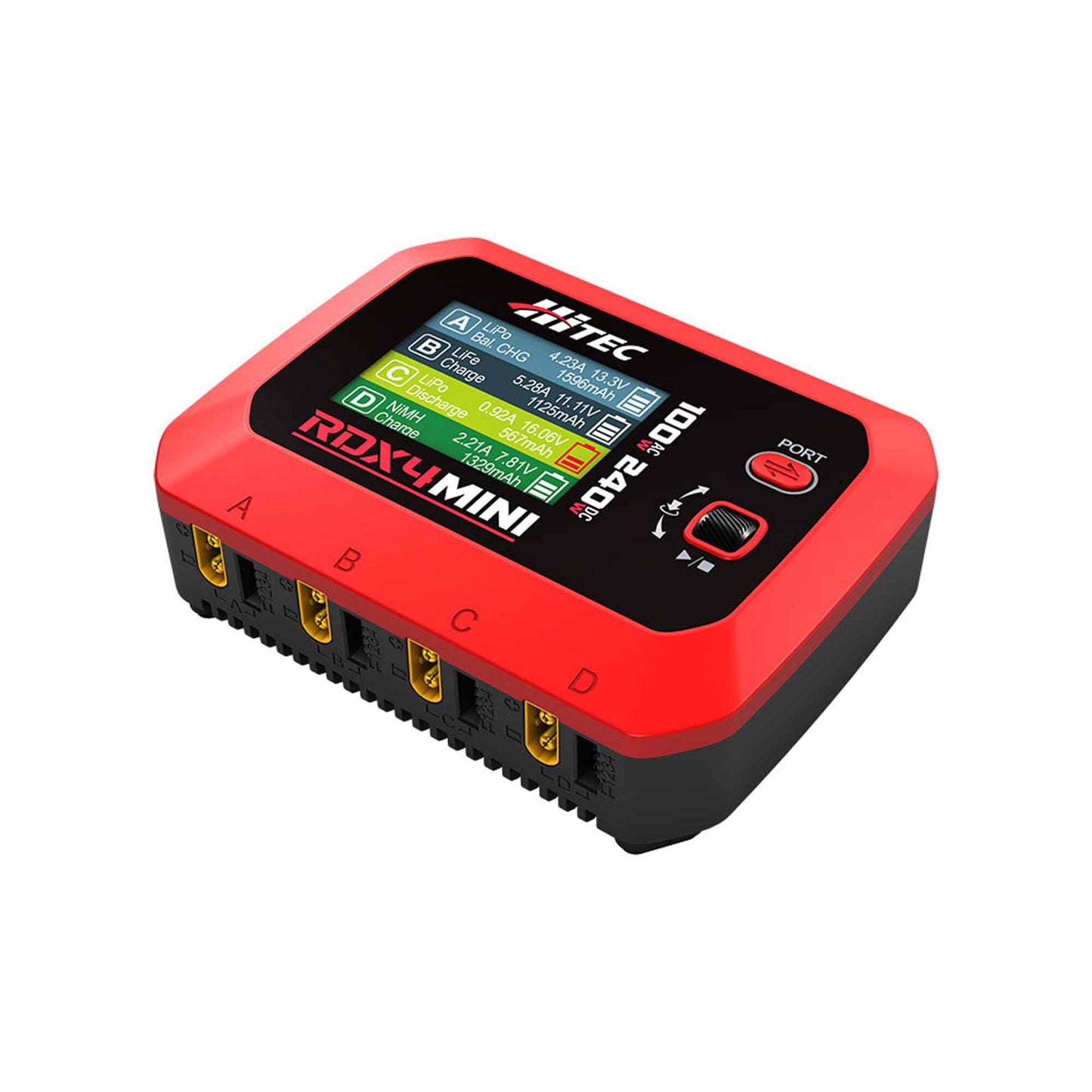 HRC44350  RDX4 Mini 240W DC 100W AC Battery Charger (1-4S)      | The RC Shop at Dr Dans