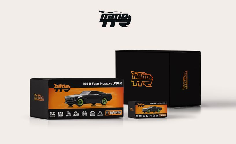 HPI160980	HPI Racing nano-TTR 1969 Ford Mustang RTR-X
