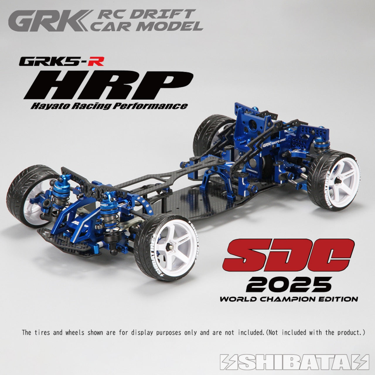 GRK5-R HRP Chassis kit championship limited Blue arrives 8/19