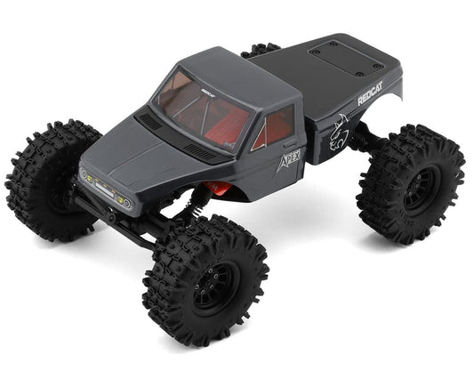 Redcat Ascent-18 Apex 1/18 4WD RTR Brushless Rock Crawler (Dark Metallic Gray) w/2.4GHz Radio, Battery & Charger  RER42222