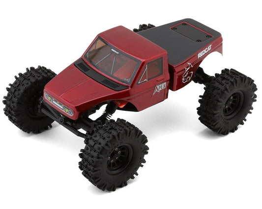 Redcat Ascent-18 Apex 1/18 4WD RTR Brushless Rock Crawler (Red) w/2.4GHz Radio, Battery & Charger RER42219