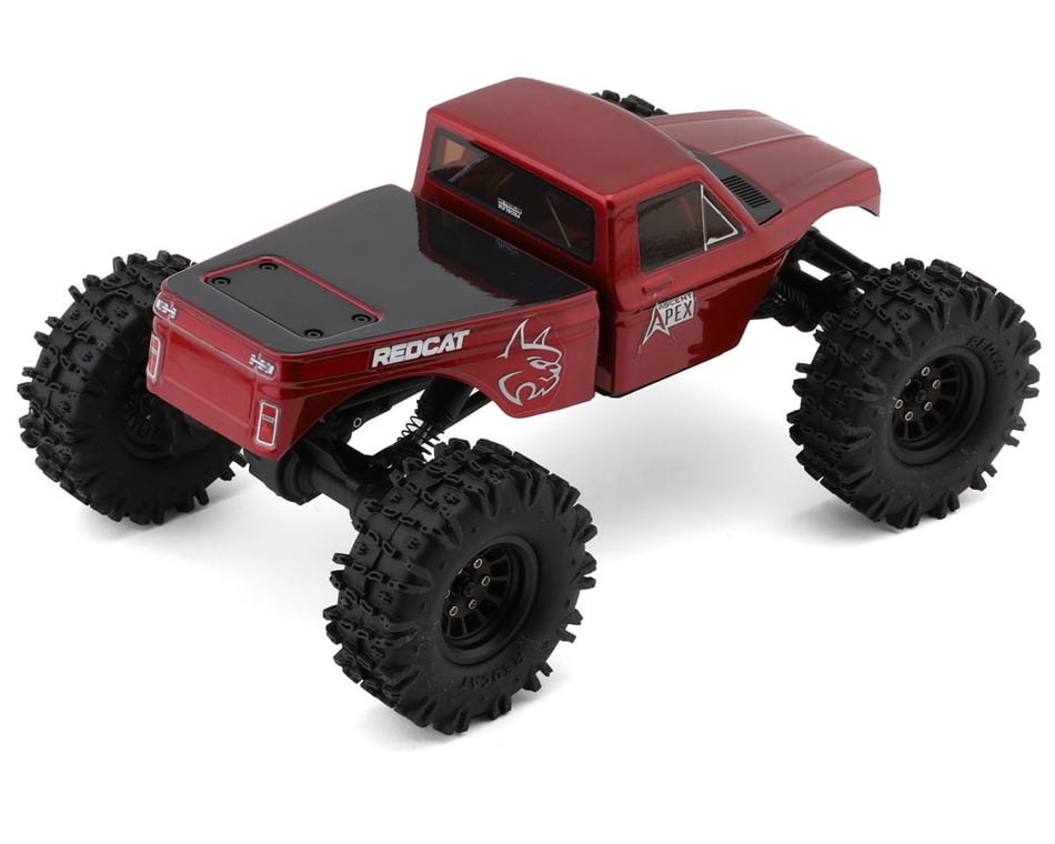 Redcat Ascent-18 Apex 1/18 4WD RTR Brushless Rock Crawler (Red) w/2.4GHz Radio, Battery & Charger RER42219