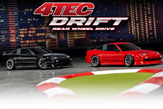 4-Tec Drift Nissan 240SX 105247-4 (available in store p/u Dec 19)