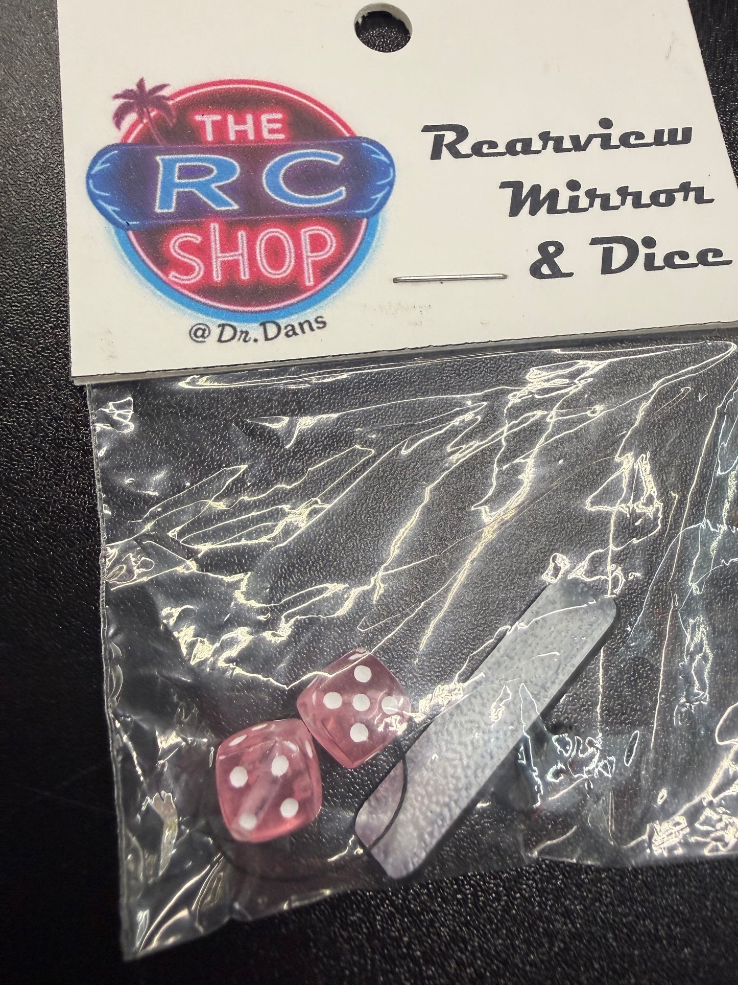DRC-RVM-110-     The Rc Shop  Rearview Mirror & Dice 1/10 Drift car  | The RC Shop at Dr Dans