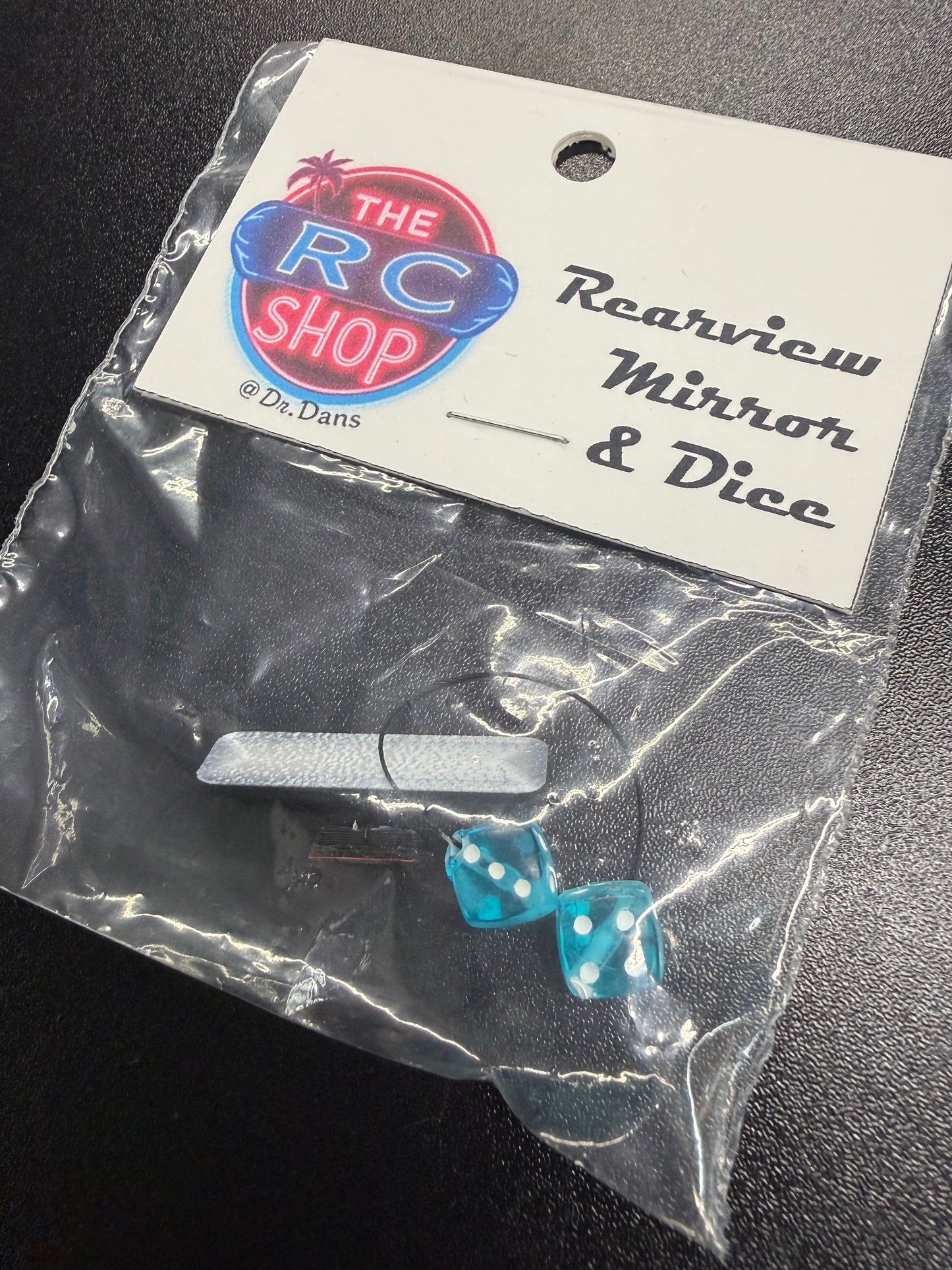 DRC-RVM-110-     The Rc Shop  Rearview Mirror & Dice 1/10 Drift car  | The RC Shop at Dr Dans