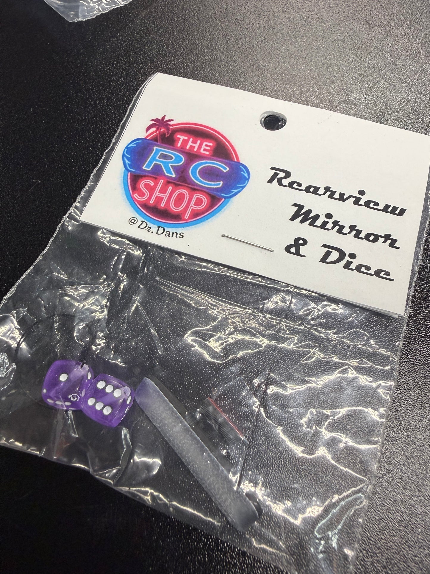 DRC-RVM-110-     The Rc Shop  Rearview Mirror & Dice 1/10 Drift car  | The RC Shop at Dr Dans