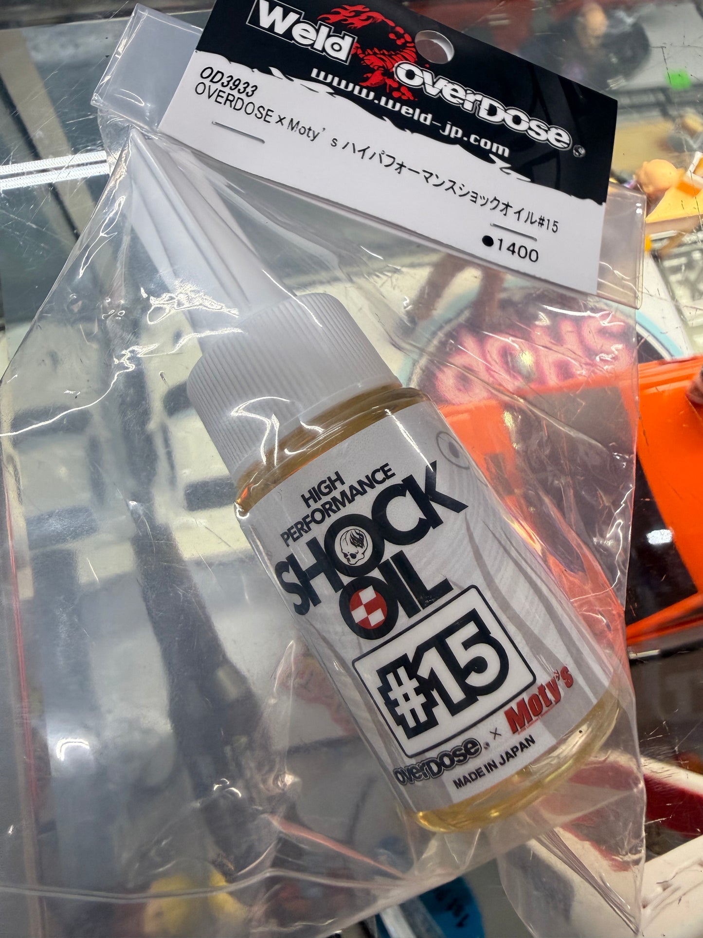 OVERDOSE MOTY’ S HIGH PERFORMANCE SUSPENSION OIL SHOCK FLUID #15 - The rc shop at drdans