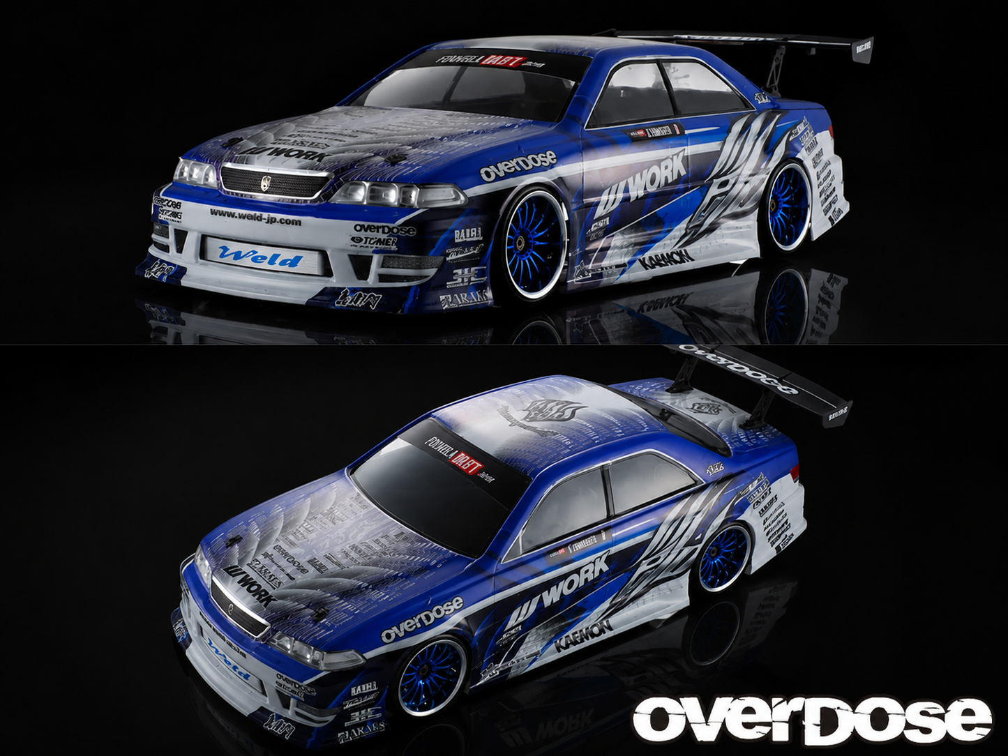 od2529b Overdose Weld HYAKUSHIKI GOGOUKI Graphic Decal Set only - The Rc shop at DrDans