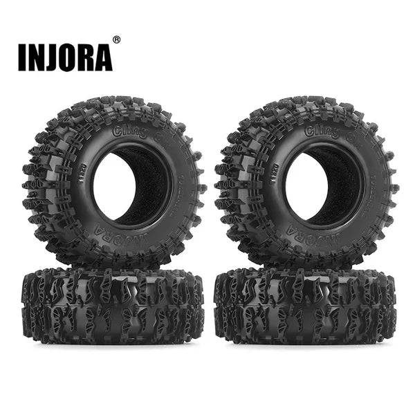 T1320   INJORA Cling On 1.3" Tires (4) (70*26mm) (T1320)