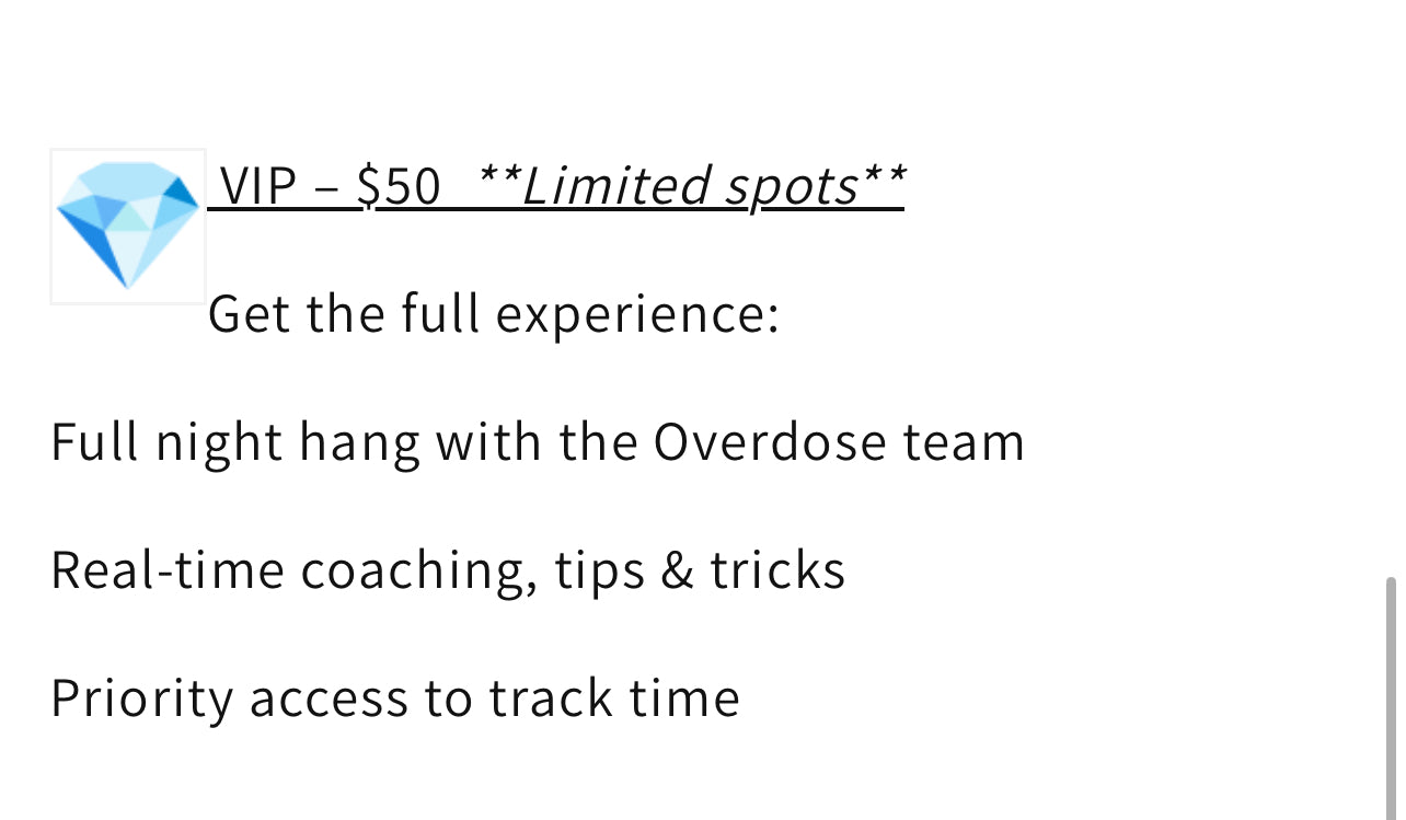 OVERDOSE East Coast Tour  6/11/206