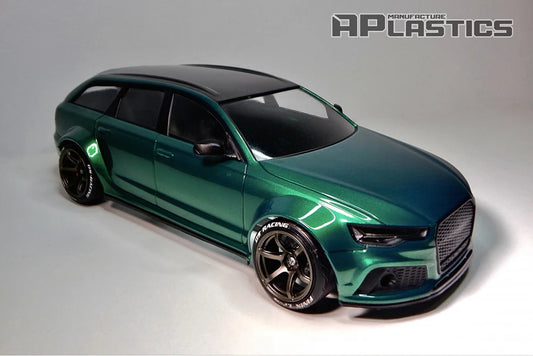 AP-RS6 AUDI AVANT RS6 WAGON 1-10 BODY SET APLASTICS