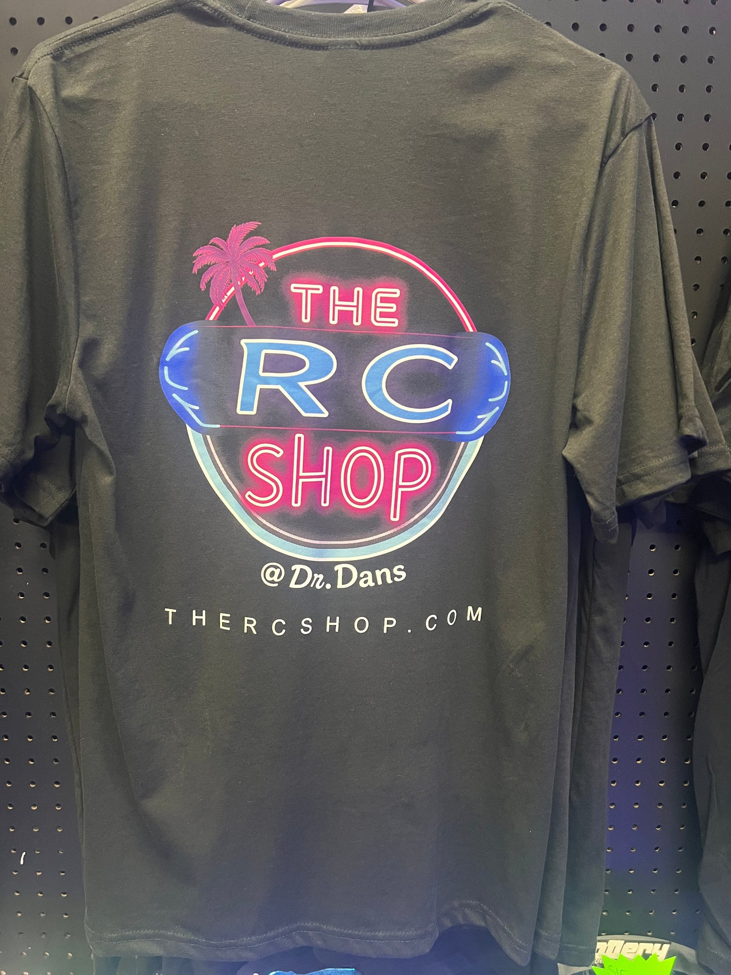 SHIRT - FRONT AND BACK THE RC SHOP NEON  | The RC Shop at Dr Dans