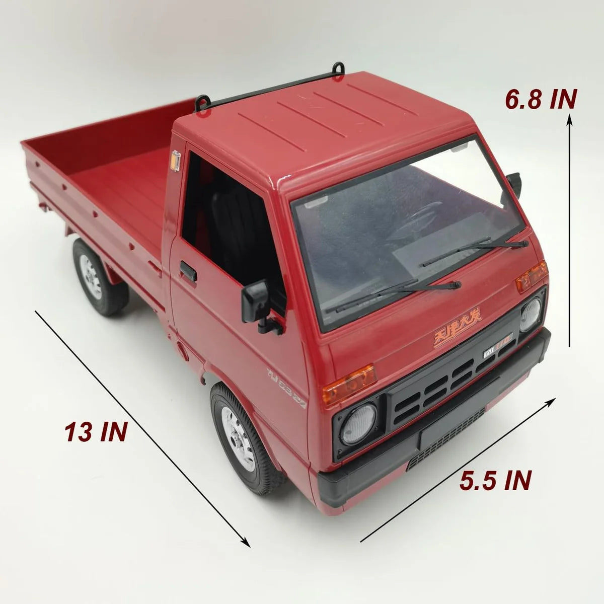 IMX77725     Red RC Kei Truck WPL D12 RC Car 1/10 Scale RC Drift Car Remote Control Kei Truck RTR 2.4G RWD 280 Motor Proportional Throttle Steering Dual Rate Carry Pickup   | The RC Shop at Dr Dans