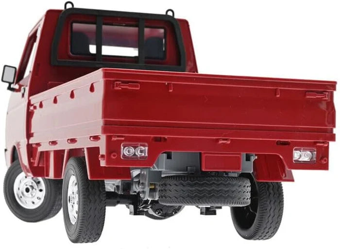 IMX77725     Red RC Kei Truck WPL D12 RC Car 1/10 Scale RC Drift Car Remote Control Kei Truck RTR 2.4G RWD 280 Motor Proportional Throttle Steering Dual Rate Carry Pickup   | The RC Shop at Dr Dans