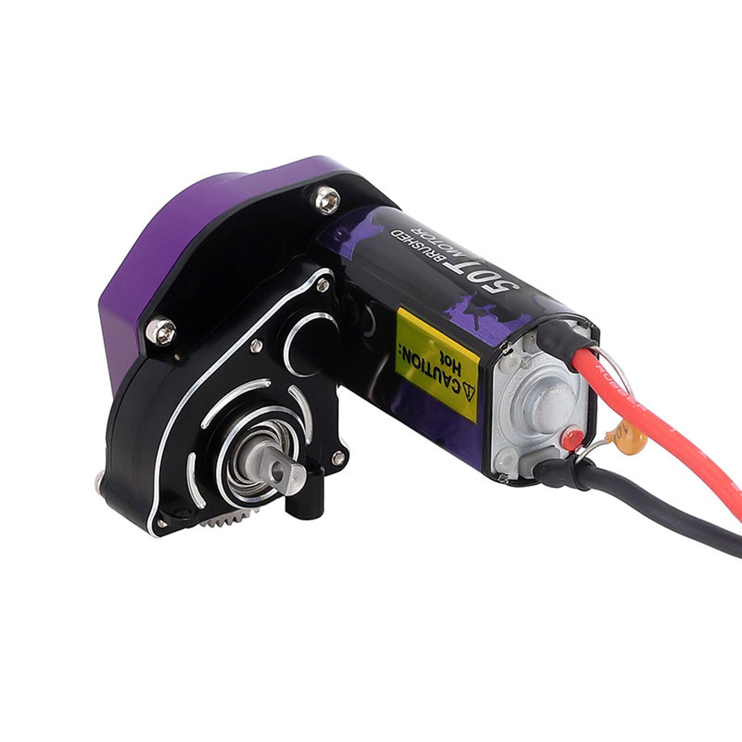 INJSCX24-169BK      Transmission with 050 Motor for SCX24    | The RC Shop at Dr Dans