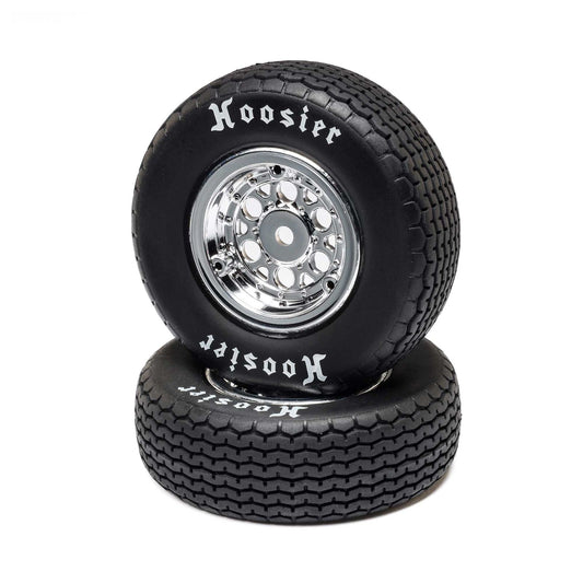 LOS-2418	 Front Tire Set, Mounted, Hard: 22S Sprint