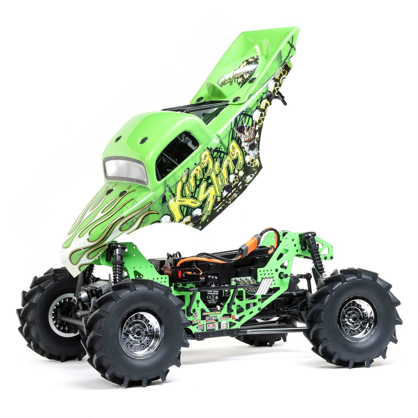 LOS04024T1 LMT King Sling Brushless, RTR: 4WD Solid Axle Mega
