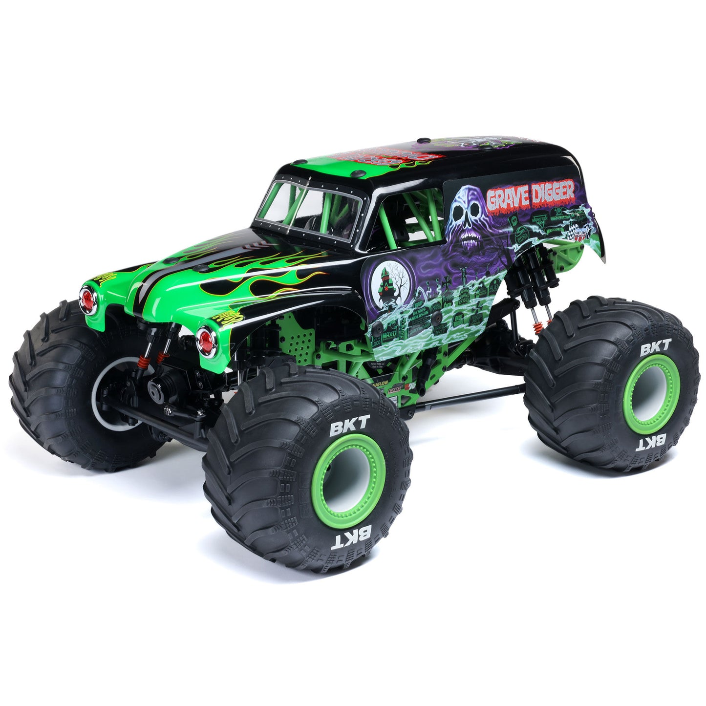 LOS04028T1	 LMT 2.0: 4wd Solid Axle Monster Truck RTR - Grave Digger