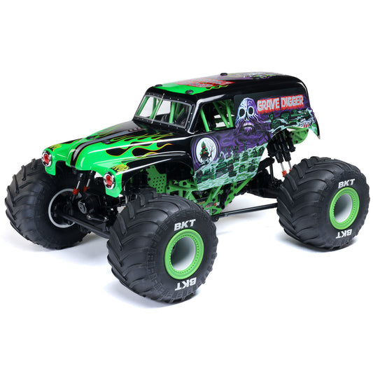 LOS04028T1	 LMT 2.0: 4wd Solid Axle Monster Truck RTR - Grave Digger
