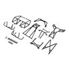LOS241038	 Cage Set, Complete, Black: LMT