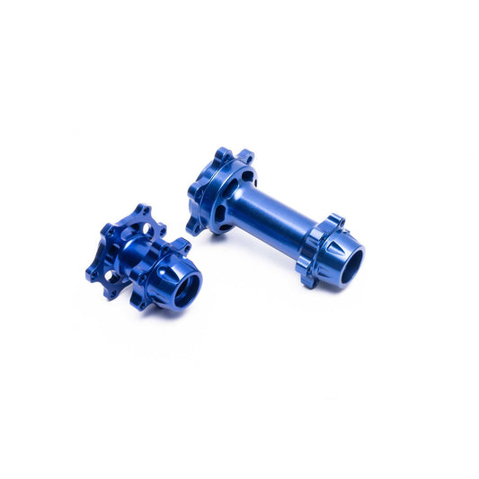 LOS362001	 Aluminum Hub Set, Machined, Blue: PM-MX