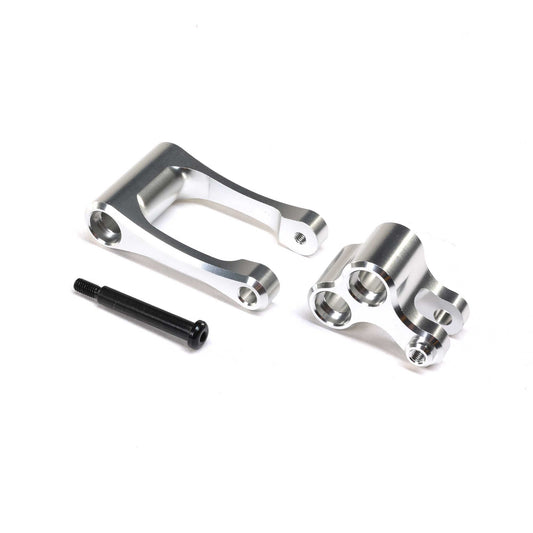 LOS364001	 Aluminum Knuckle & Pull Rod, Silver: PM-MX