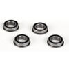 LOSA6948	 8x14x4 Flanged Rubber Seal Ball Bearing (4)