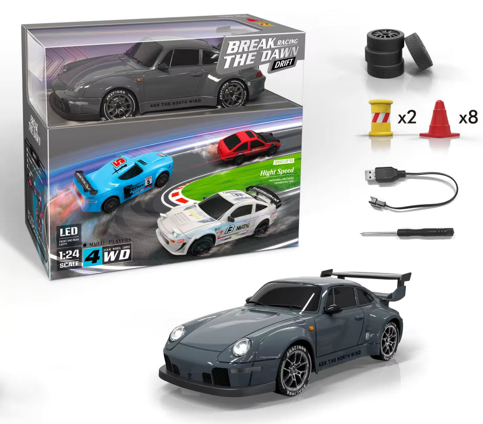 MIC3140    1:24 4WD Prosches 911 Model Vehicle Remote-controlled Drift Car      | The RC Shop at Dr Dans