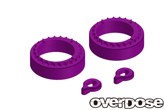 OVERDOSE Aluminum Bearing Adapter & Bearing Stopper Set for GALM