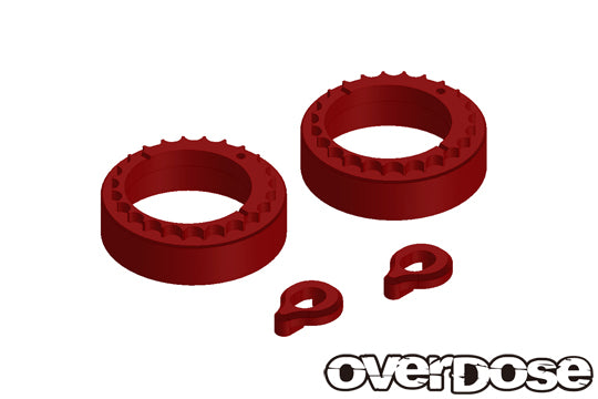 OVERDOSE Aluminum Bearing Adapter & Bearing Stopper Set for GALM