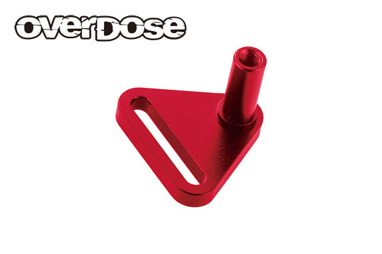 OVERDOSE Idler Gear Mount for High-Mount Motor Kits – Purple / Red / Black
