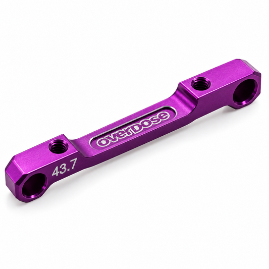 OVERDOSE TC Aluminum Low-Mount Suspension Mount 43.7mm Purple GALM – OD2920