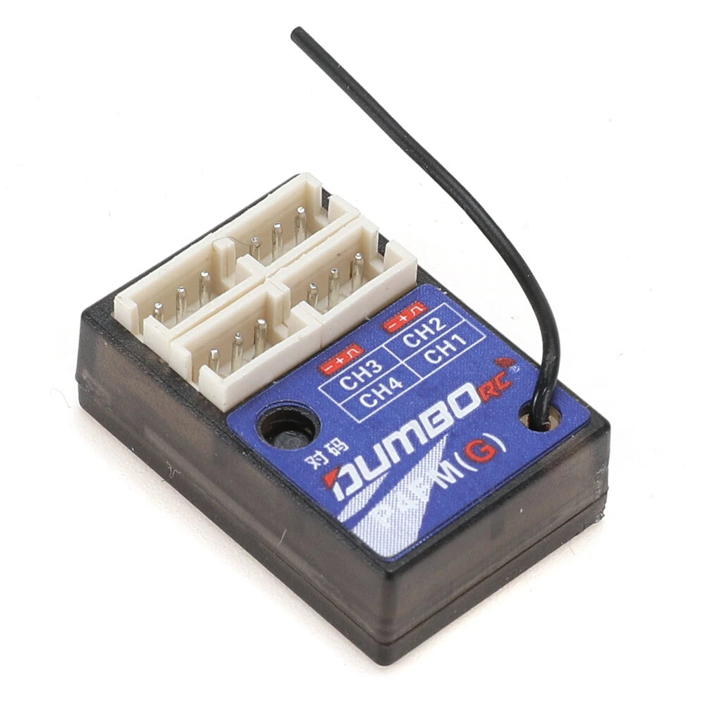 P4FM(G)        Dumborc 2.4GHz 4CH RC Receiver Support Gyro for X4 X5 X6 X6PM DDF-350 Radio Transmitter      | The RC Shop at Dr Dans