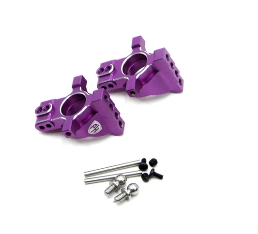 PHB6700   Powerhobby Aluminum Rear Wheel Hubs Purple MST RMX 2.5