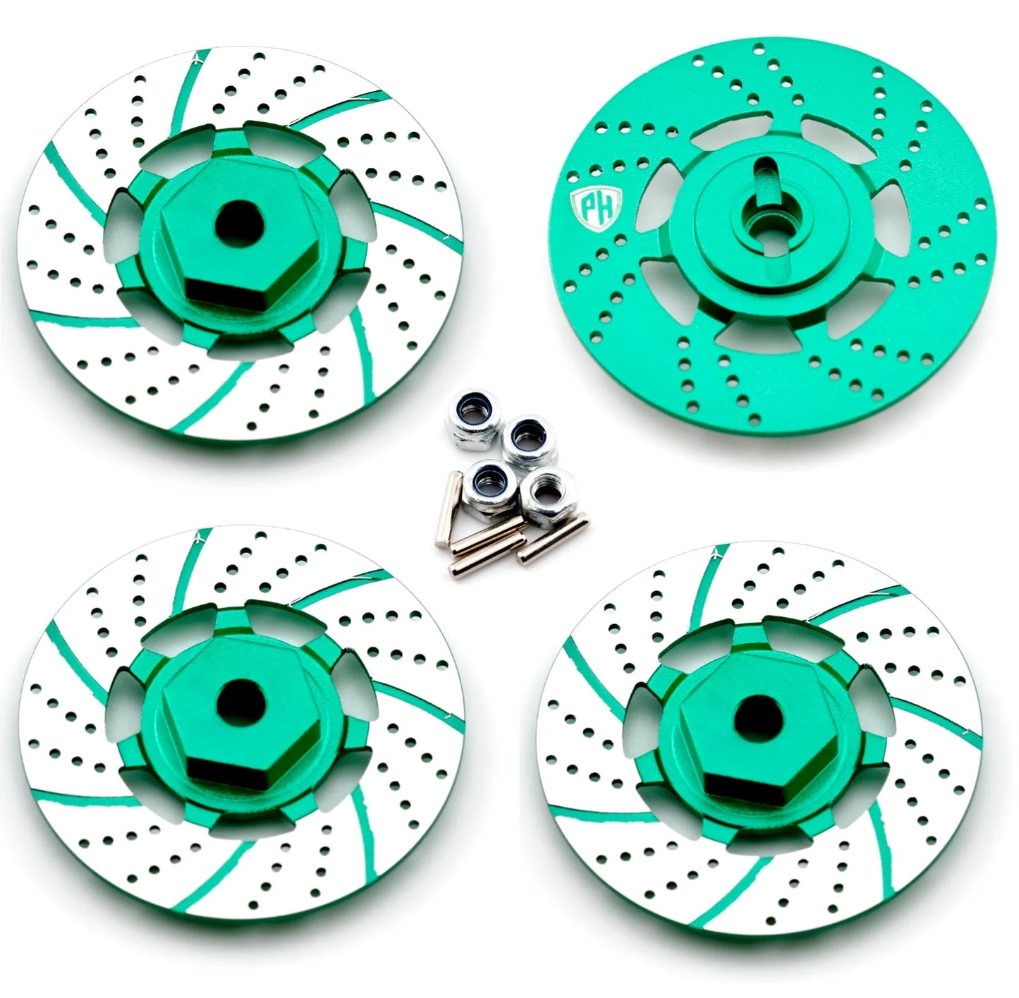 PHB6770   Powerhobby Aluminum Brake Disc Wheel Hubs MST RMX 2.5    | The RC Shop at Dr Dans
