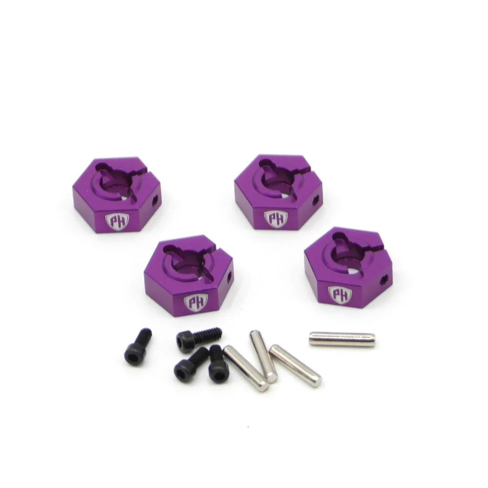 PHB6852   Powerhobby 6MM Aluminum Hex Wheel Hubs MST RMX 2.5