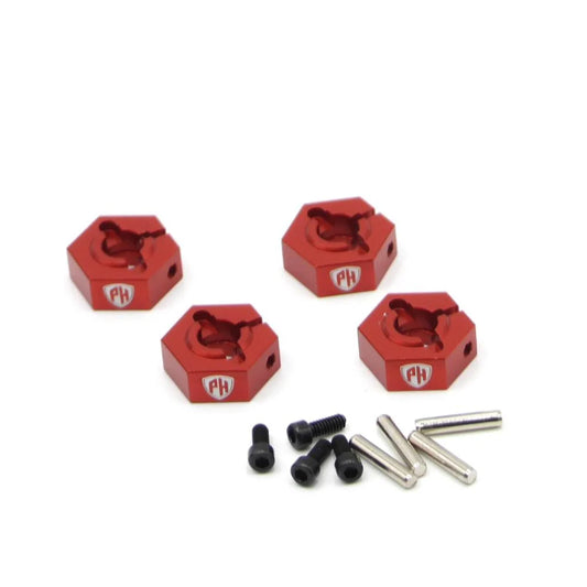PHB6852   Powerhobby 6MM Aluminum Hex Wheel Hubs MST RMX 2.5
